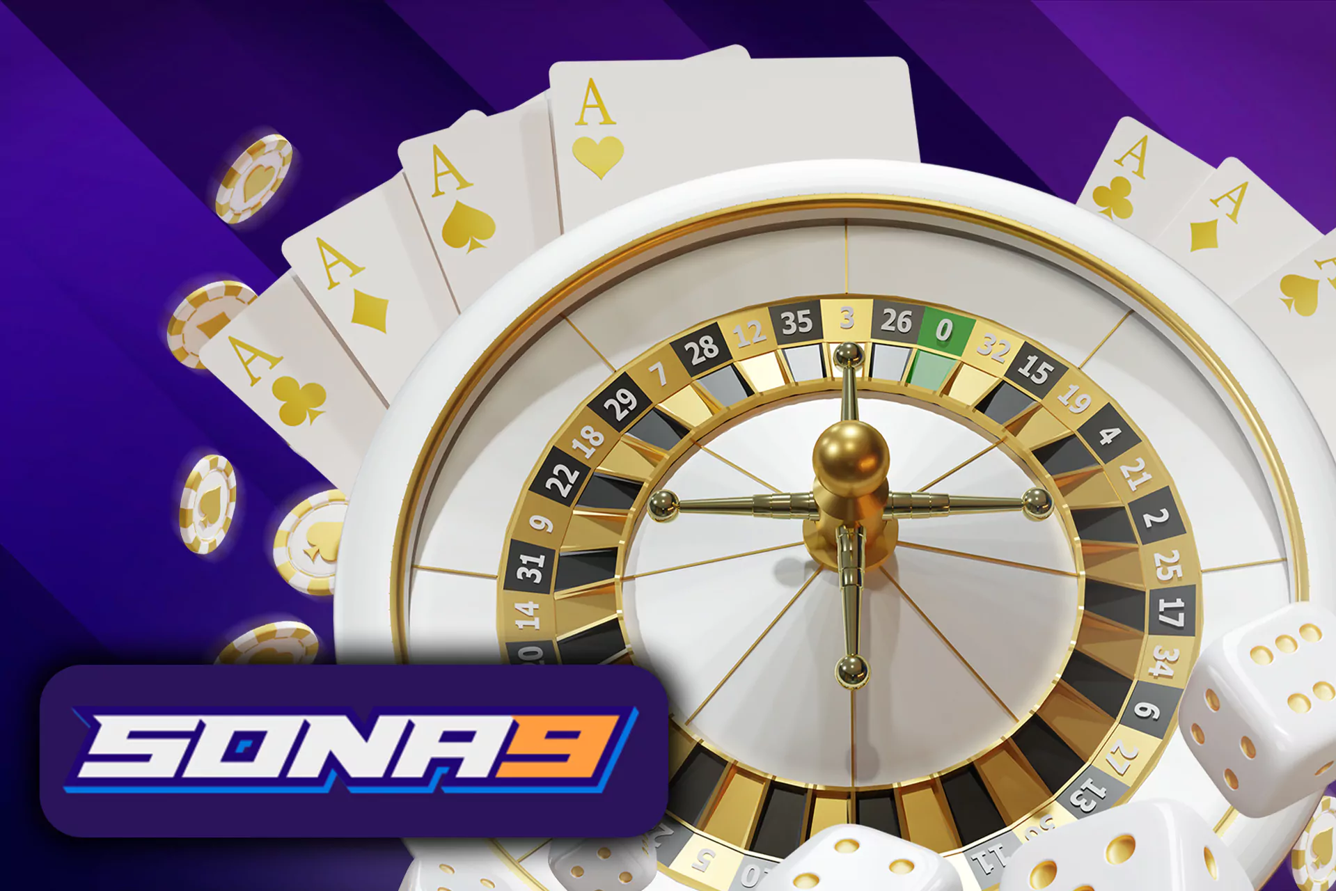 Roulette is one of the most popular casino game to play at Sona9.