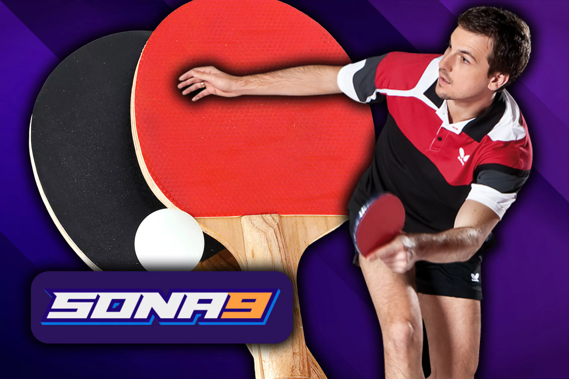 Table tennis is also available for betting at Sona9.