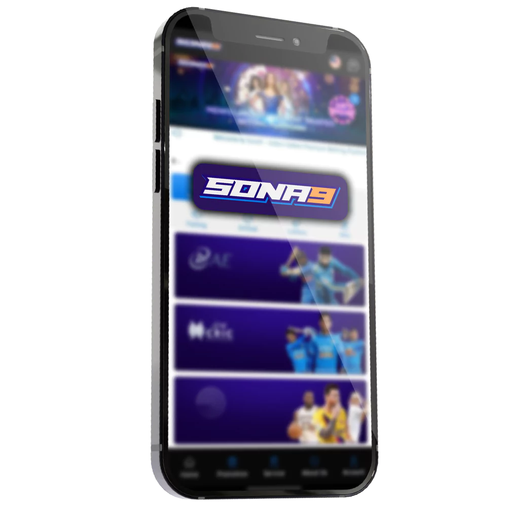 Download the Sona9 application for fast and convenient betting.