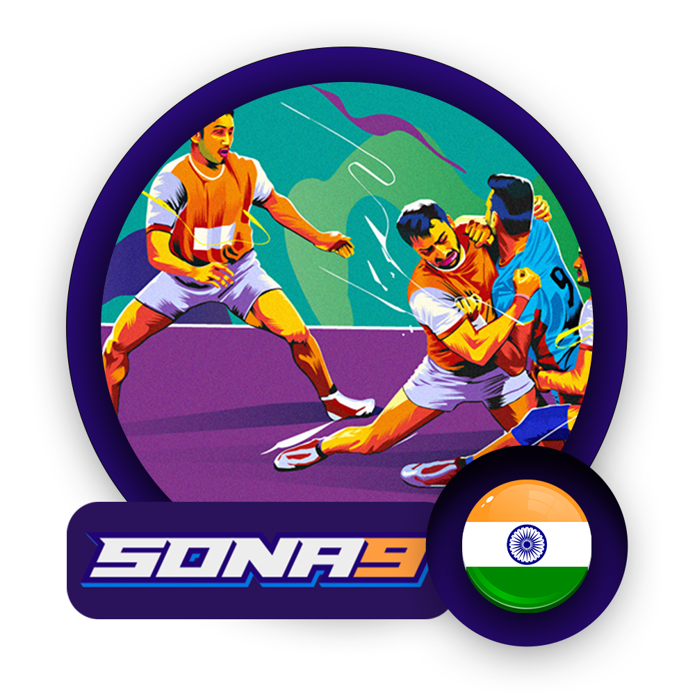 You can easilly bet on kabaddi in the Sona9 sportsbook.